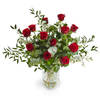 Bouquet with 12 red roses