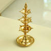 Buy Brass Three Layers Metal Diya