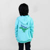 Shop Brothersaurus Personalized Kids Hoodie - Aqua