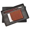 Shop Brown Corporate Gift Set with Leather Visiting Card Holder