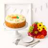 Carrot Cake & Cheerful Blooms Combo