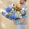 Gift Celestial Blooms And Lindt Elegance Gift Combo