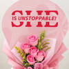Buy Charmimg Pink Women's Day Bouquet
