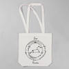 Gift Charming Constellation Personalized Canvas Tote Bag - Leo