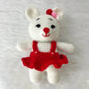 Gift Charming Handcrafted Crochet Teddy - Single Piece