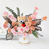 Gift Charming Roses And Teddy Arrangement