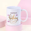 Gift Cheerful Birthday Personalized Floret Mug