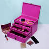 Buy Chic Wooden Cosmetic Organizer - Pink