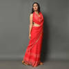 Buy Chiffon Block Print Saree