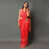 Chiffon Block Print Saree Online