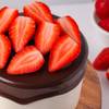 Buy Chocolate And Strawberry Cream Cake For Valentine’s Day (500 Gm)