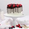 Shop Chocolate Drip Berry Cake (Half Kg)