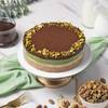 Chocolate Kunafa Cheesecake - (750 Gms)