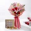 Chocolates And Roses Gift Combo