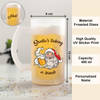 Gift Christmas Brew Personalized Frosted Beer Mug