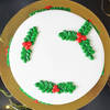 Gift Christmas Holly Cake (2 kg)