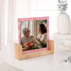 Gift Christmas Memory Frame And Bouquet Combo