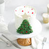 Gift Christmas Tree Cake