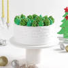 Gift Christmas Tree Swirls Cake