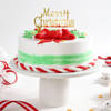 Christmas Wreath and Ribbon cake (1kg) Online