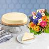 Classic Baked Cheesecake & Fresh Mixed Flowers Combo