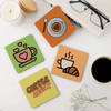 Gift Coffee Mood Premium Coasters - Set Of 4