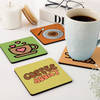 Buy Coffee Mood Premium Coasters - Set Of 4