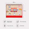 Gift Colourful Year Personalized 2026 Calendar Gift Combo For Kids