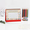 Buy Colourful Year Personalized 2026 Calendar Gift Combo For Kids
