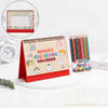 Colourful Year Personalized 2026 Calendar Gift Combo For Kids Online
