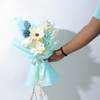 Cool Blue Dry Flower Bouquet Online