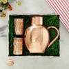 Gift Copper Glasses with Jar