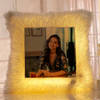 Gift Cozy Companion - Personalized LED Fur Cushion