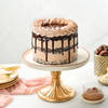Creamy Chocolate Peanut Butter Cake Eggless (1 Kg)