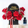 Gift Crimson Promise Anniversary Arrangement