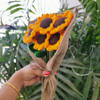 Shop Crochet Sunflower Bouquet - Single Piece