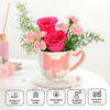 Gift Cup Of Love And Flowers