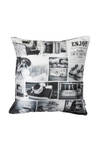 Buy Cushion Cover - Black And White