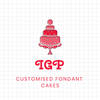 Customised Fondant Cake 1kg Online