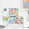 Cute Dinos Personalized Essentials Hamper For Kids