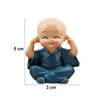 Gift Cute Expressive Monk Figurines Set Of 4