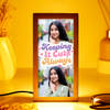 Buy Cute Glow Personalized Wooden LED Photo Frame For Her