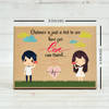 Gift Cute Love Quote Special Customized Wooden Frame