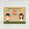 Cute Love Quote Special Customized Wooden Frame Online