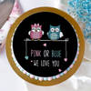 Shop Cute Owls Baby Shower Poster Cake (2 Kg)