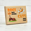 Gift Cute Pet Lover Wooden Photo Frame