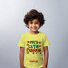 Cutie Patootie Personalized T-Shirt For Kids - Yellow