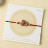 Buy CZ And Copper Hanuman Rakhi