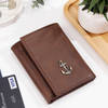 Gift Dark Brown Anchor Wallet