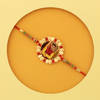Dazzling Personalized Rakhi Designed with stones